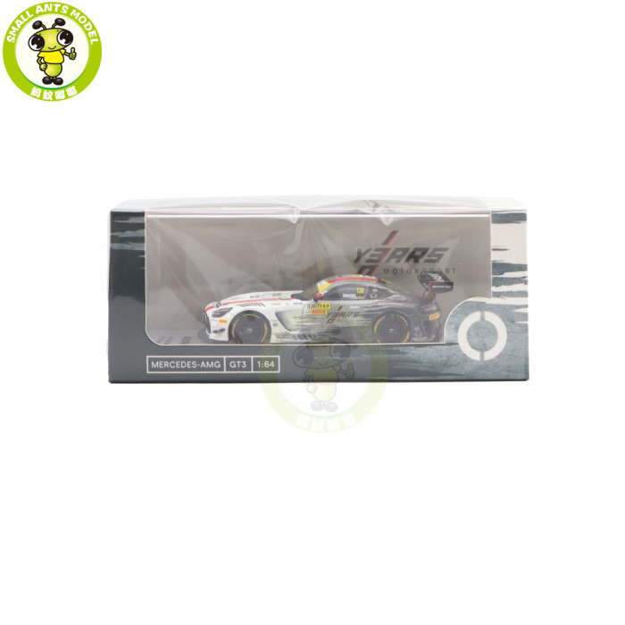 1/64 Mercedes AMG GT3 FIA GT World Cup 2024 NZG Kiloworks Diecast Model Toy Cars Gifts For Father Friends