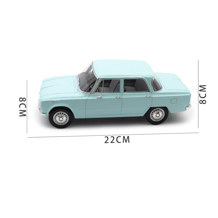 1/18 Alfa Romeo Giulia ti 1964 Norev 187974 Sky Blue Diecast Model Toys Car Gifts For Father Friends