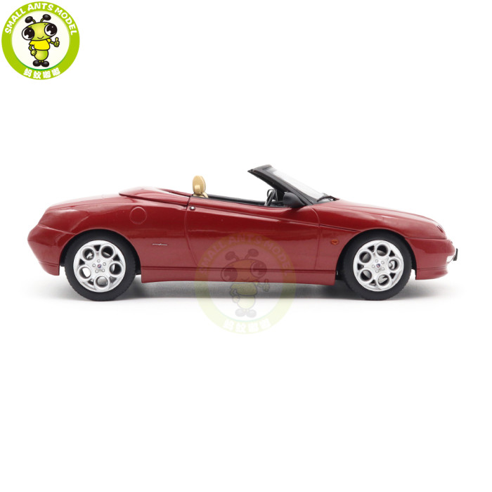 1/18 Alfa Romeo Spider 1999 Norev 187854 Proteored Metallic Diecast Model Toys Car Gifts For Father Friends