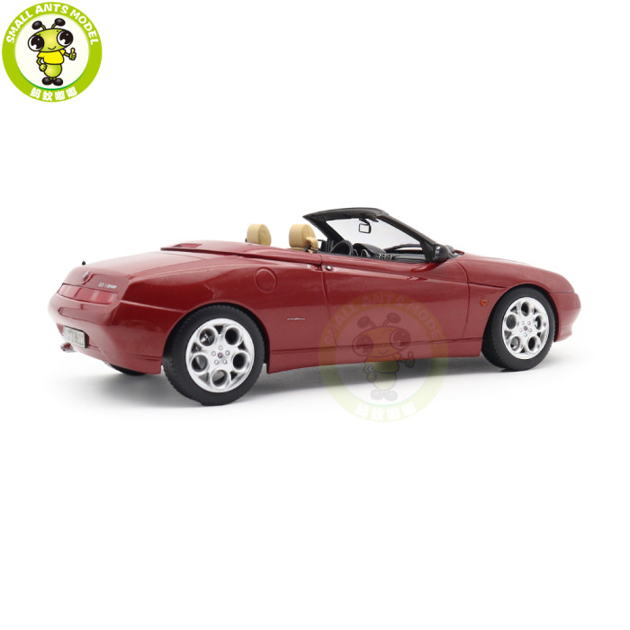1/18 Alfa Romeo Spider 1999 Norev 187854 Proteored Metallic Diecast Model Toys Car Gifts For Father Friends