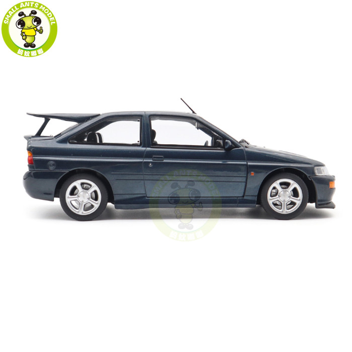 1/18 Ford Escort Cosworth 1992 Norev 182790 Mallard Green Metallic Diecast Model Toy Car Gifts For Friends Father