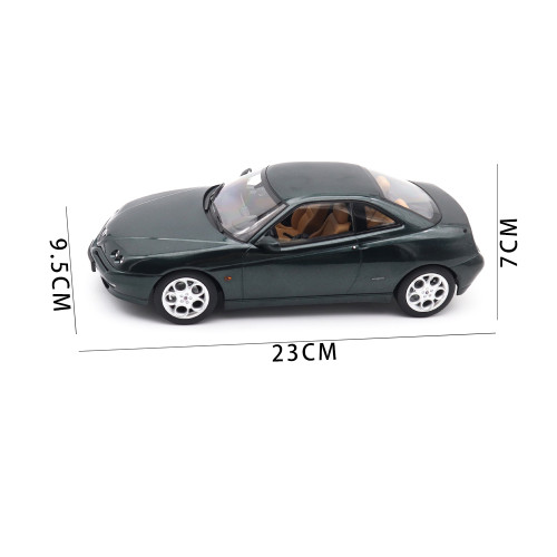 1/18 Alfa Romeo GTV 1999 Norev 187842 Coventry Green Metallic Diecast Model Toys Car Gifts For Father Friends