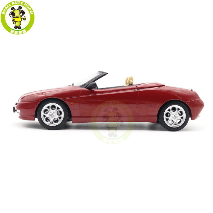 1/18 Alfa Romeo Spider 1999 Norev 187854 Proteored Metallic Diecast Model Toys Car Gifts For Father Friends