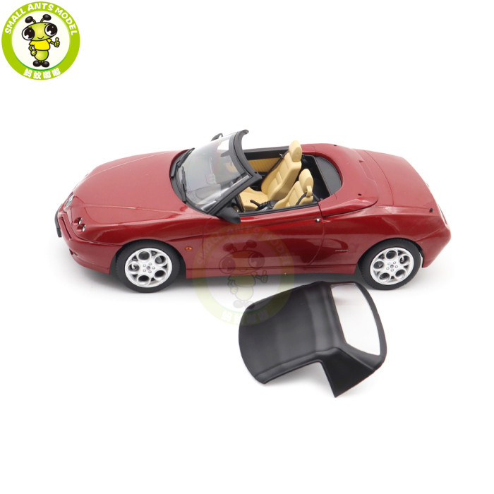 1/18 Alfa Romeo Spider 1999 Norev 187854 Proteored Metallic Diecast Model Toys Car Gifts For Father Friends