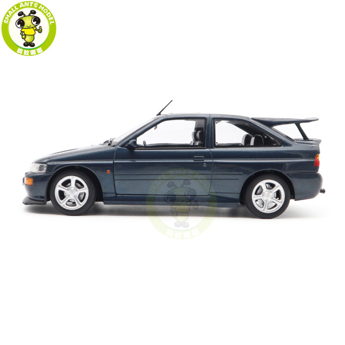 1/18 Ford Escort Cosworth 1992 Norev 182790 Mallard Green Metallic Diecast Model Toy Car Gifts For Friends Father