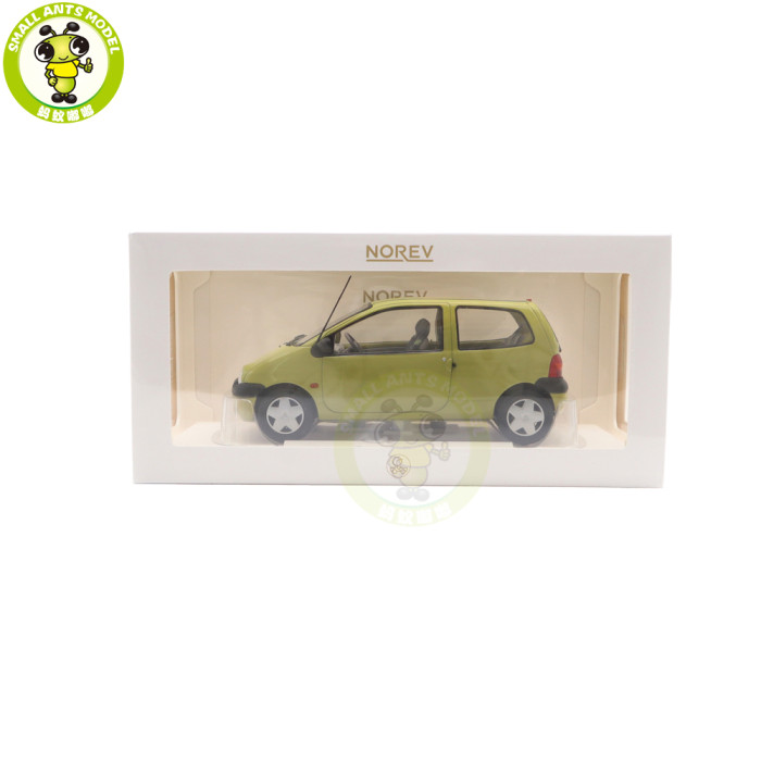 1/18 Renault Twingo 1998 Norev 185299 Anis Yellow Diecast Model Toy Car Gifts For Father Friends