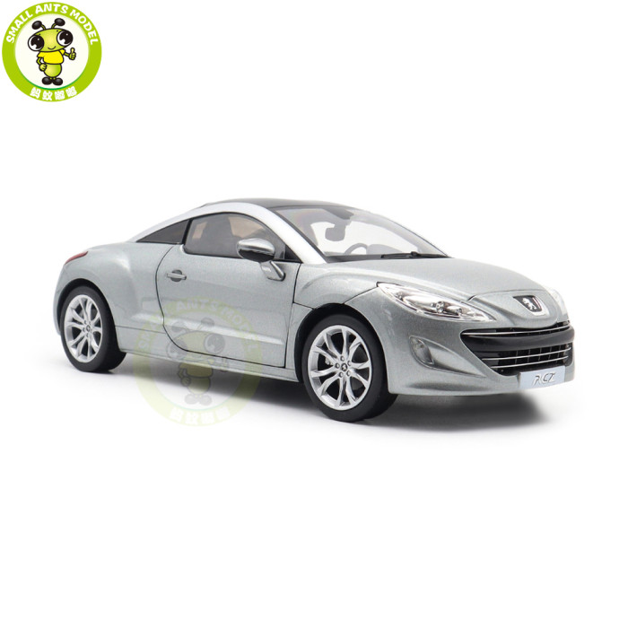 1/18 Peugeot RCZ 2010 Norev 184875 Mercury Grey Diecast Model Toys Car Gifts For Father Friends