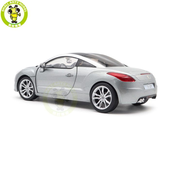 1/18 Peugeot RCZ 2010 Norev 184875 Mercury Grey Diecast Model Toys Car Gifts For Father Friends
