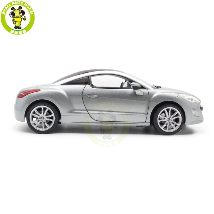 1/18 Peugeot RCZ 2010 Norev 184875 Mercury Grey Diecast Model Toys Car Gifts For Father Friends