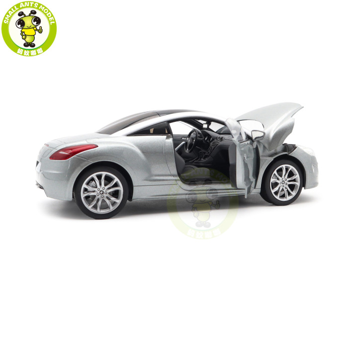 1/18 Peugeot RCZ 2010 Norev 184875 Mercury Grey Diecast Model Toys Car Gifts For Father Friends