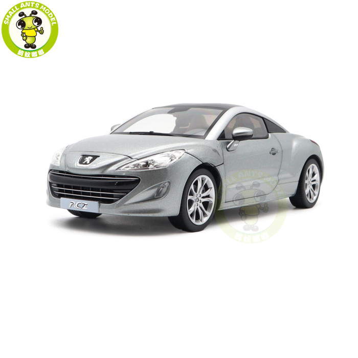 1/18 Peugeot RCZ 2010 Norev 184875 Mercury Grey Diecast Model Toys Car Gifts For Father Friends