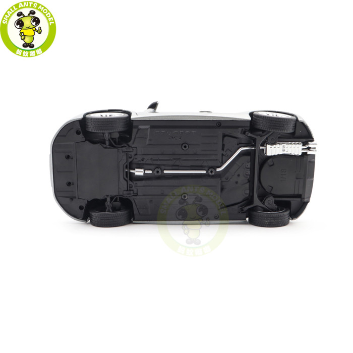 1/18 Peugeot RCZ 2010 Norev 184875 Mercury Grey Diecast Model Toys Car Gifts For Father Friends