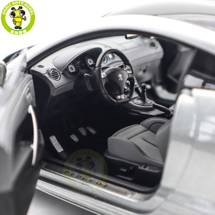 1/18 Peugeot RCZ 2010 Norev 184875 Mercury Grey Diecast Model Toys Car Gifts For Father Friends