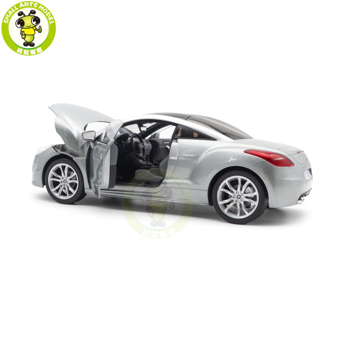 1/18 Peugeot RCZ 2010 Norev 184875 Mercury Grey Diecast Model Toys Car Gifts For Father Friends
