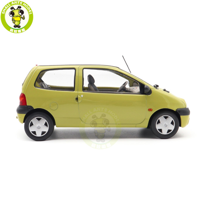 1/18 Renault Twingo 1998 Norev 185299 Anis Yellow Diecast Model Toy Car Gifts For Father Friends