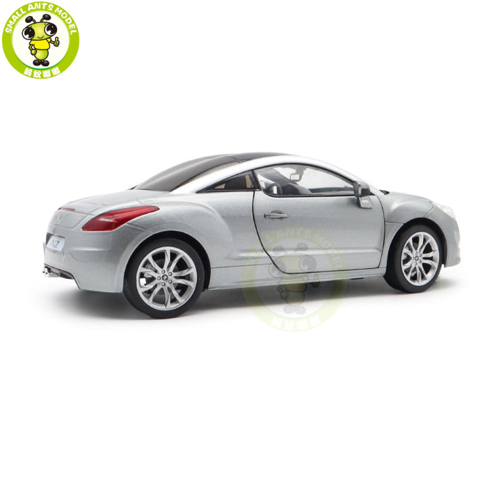 1/18 Peugeot RCZ 2010 Norev 184875 Mercury Grey Diecast Model Toys Car Gifts For Father Friends