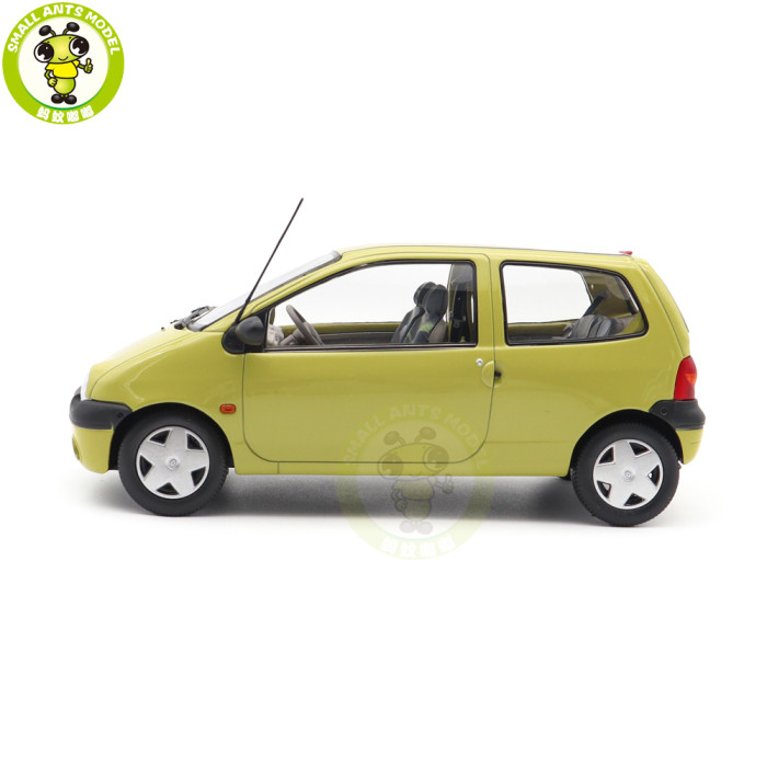 1/18 Renault Twingo 1998 Norev 185299 Anis Yellow Diecast Model Toy Car Gifts For Father Friends
