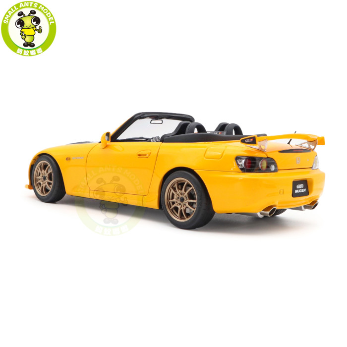 1/18 MOTORHELIX Honda S2000 AP2 MUGEN Diecast Model Toy Car Gifts For Father Friends