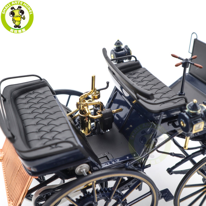 1/18 Daimler Benz Motorkutsche 1886 Norev 183700 Dark Blue Diecast Model Toys Car Boys Girls Gifts