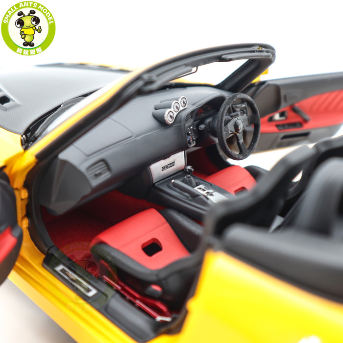 1/18 MOTORHELIX Honda S2000 AP2 MUGEN Diecast Model Toy Car Gifts For Father Friends