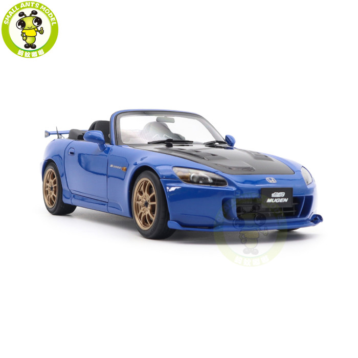 1/18 MOTORHELIX Honda S2000 AP2 MUGEN Diecast Model Toy Car Gifts For Father Friends