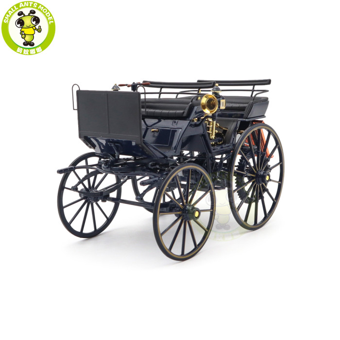 1/18 Daimler Benz Motorkutsche 1886 Norev 183700 Dark Blue Diecast Model Toys Car Boys Girls Gifts