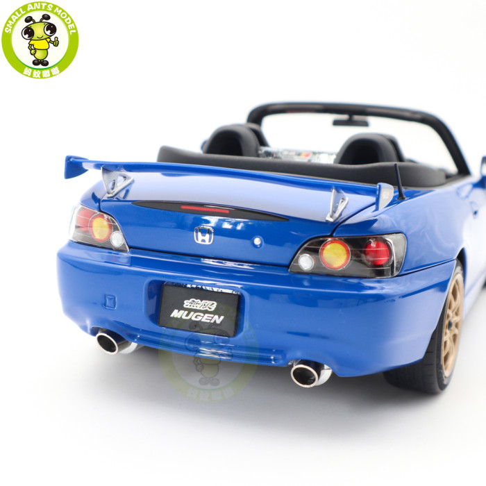 1/18 MOTORHELIX Honda S2000 AP2 MUGEN Diecast Model Toy Car Gifts For Father Friends