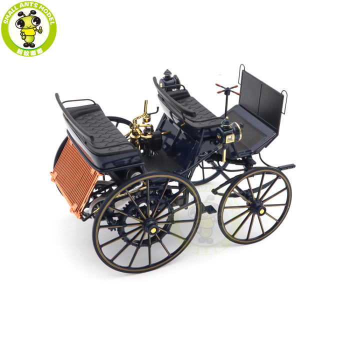 1/18 Daimler Benz Motorkutsche 1886 Norev 183700 Dark Blue Diecast Model Toys Car Boys Girls Gifts