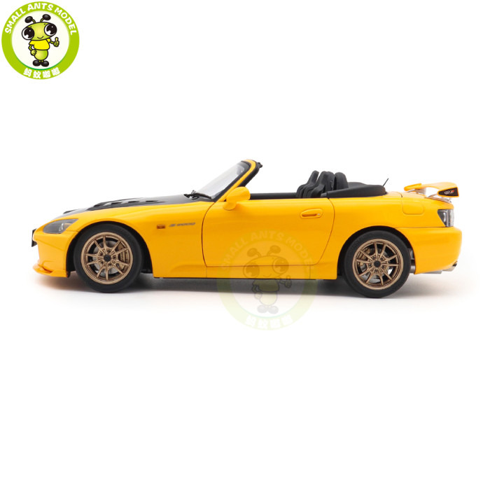 1/18 MOTORHELIX Honda S2000 AP2 MUGEN Diecast Model Toy Car Gifts For Father Friends