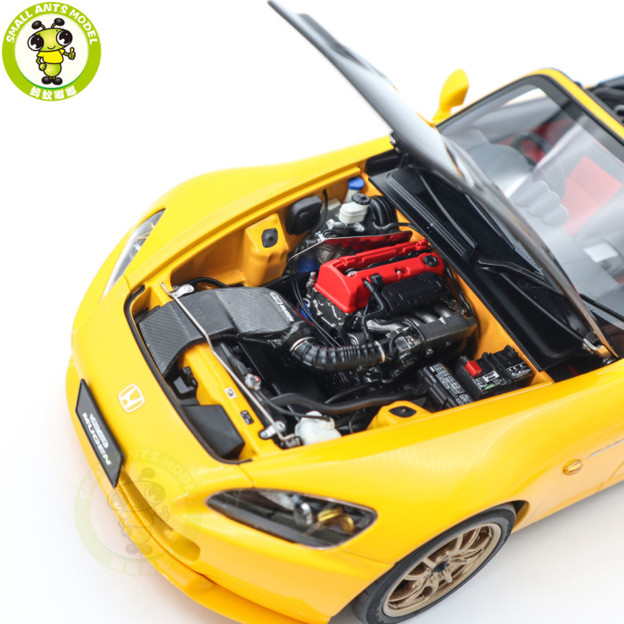 1/18 MOTORHELIX Honda S2000 AP2 MUGEN Diecast Model Toy Car Gifts For Father Friends