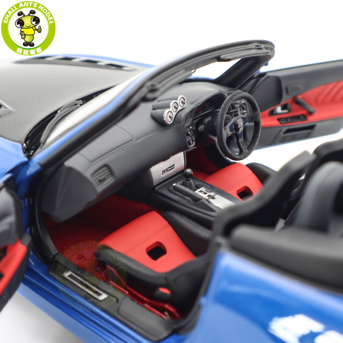 1/18 MOTORHELIX Honda S2000 AP2 MUGEN Diecast Model Toy Car Gifts For Father Friends