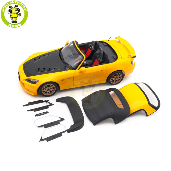 1/18 MOTORHELIX Honda S2000 AP2 MUGEN Diecast Model Toy Car Gifts For Father Friends