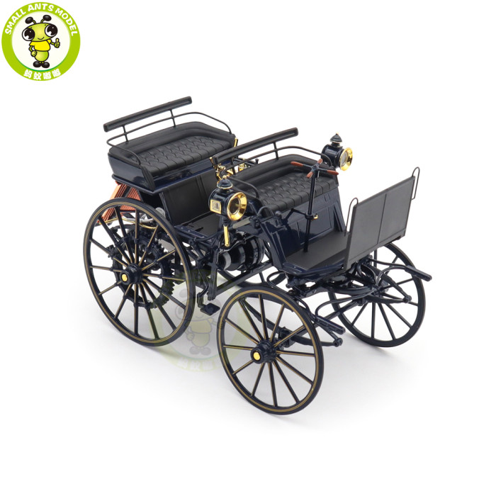 1/18 Daimler Benz Motorkutsche 1886 Norev 183700 Dark Blue Diecast Model Toys Car Boys Girls Gifts