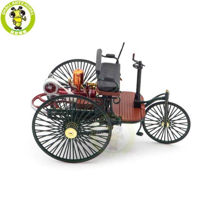 1/18 Benz 1886 Patent Motorwagen NOREV 183701 Green Diecast Model Car Toys Gifts For Friends