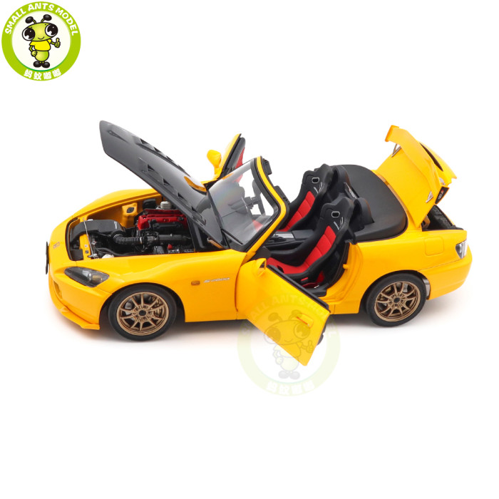 1/18 MOTORHELIX Honda S2000 AP2 MUGEN Diecast Model Toy Car Gifts For Father Friends