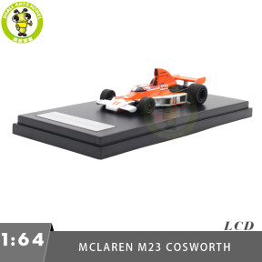 1/64 LCD Mclaren M23 Cosworth Racing Car Diecast Model Toy Cars Gifts For Friends Father