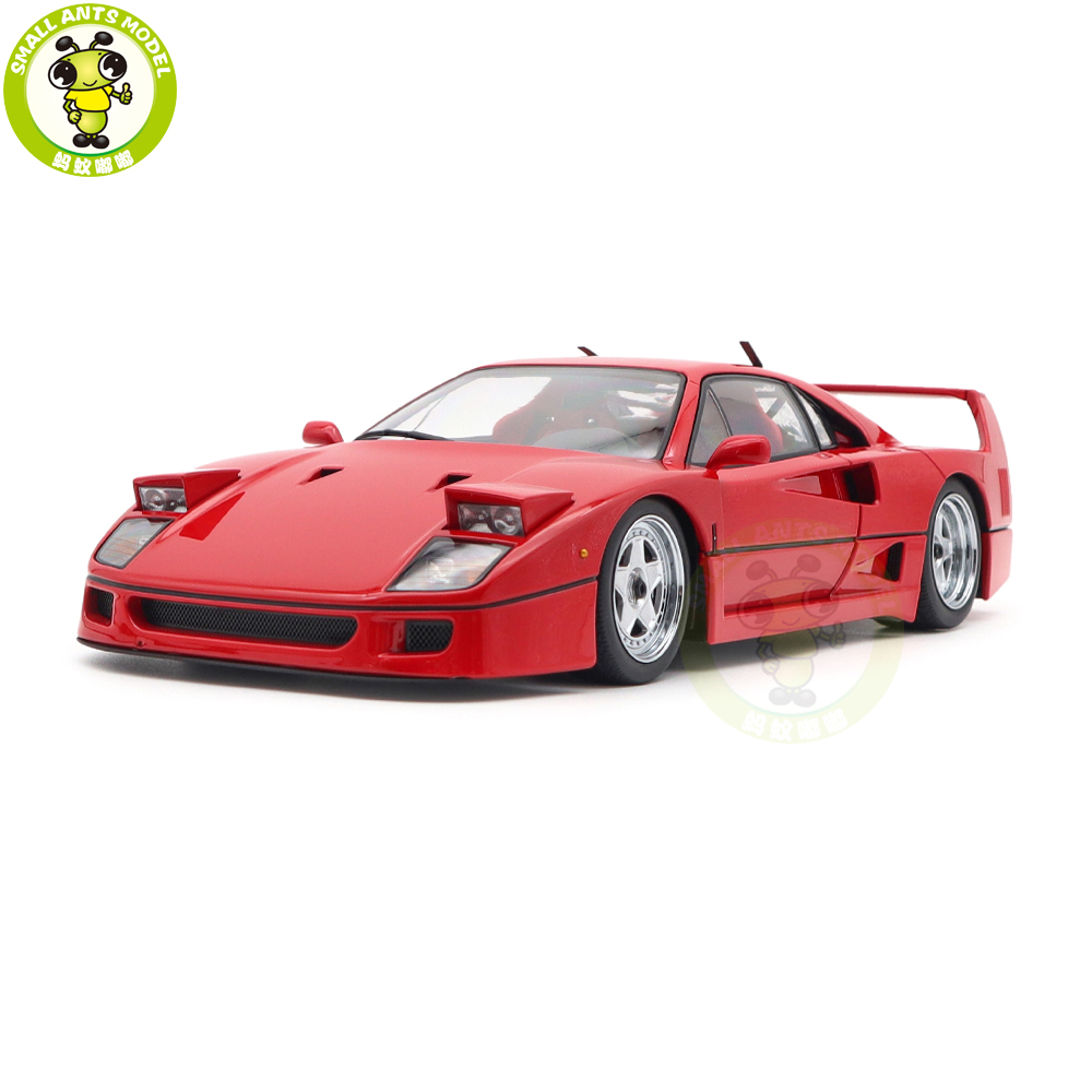 1/18 Ferrari F40 Red Montage Model Diecast Model Toy Cars Gifts