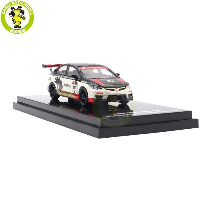 1/64 Honda Civic TYPE R FD2 MOTORHELIX Diecast Model Toy Car Gifts For Father Friends