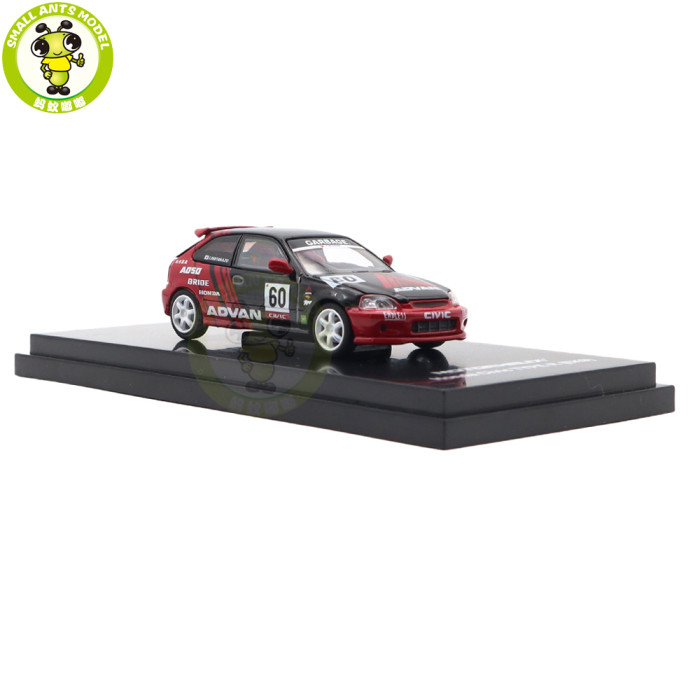 1/64 MOTORHELIX Honda Civic Type R EK9 Diecast Model Toy Car Gifts For Father Friends