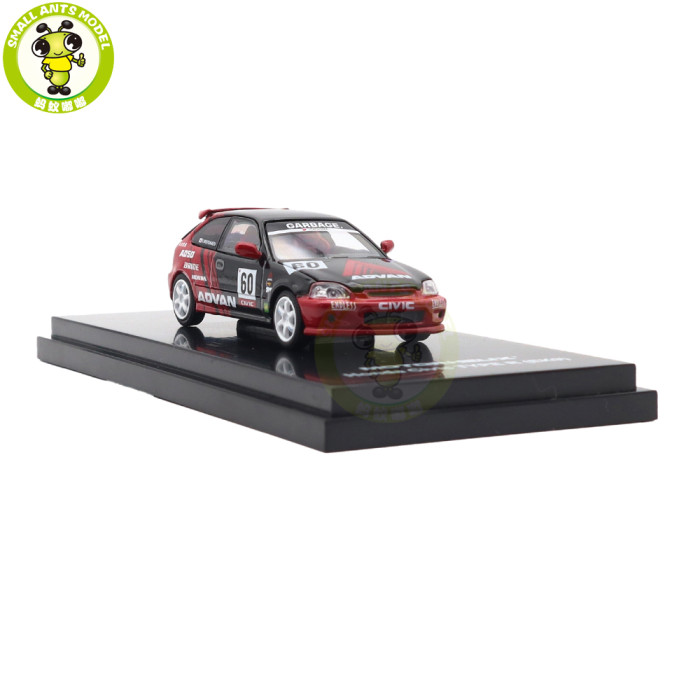 1/64 MOTORHELIX Honda Civic Type R EK9 Diecast Model Toy Car Gifts For Father Friends