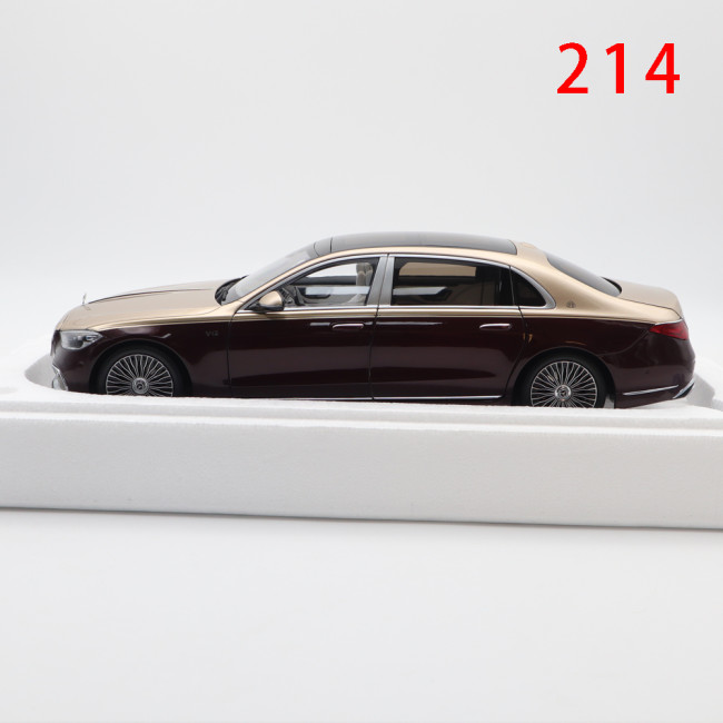 1/18 Mercedes Maybach S Class S680 2021 Almost Real 820122B 820122 Diecast Model Toy Car Gifts For Friends Father