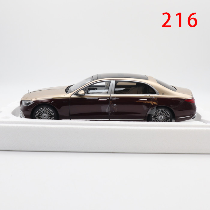 1/18 Mercedes Maybach S Class S680 2021 Almost Real 820122B 820122 Diecast Model Toy Car Gifts For Friends Father