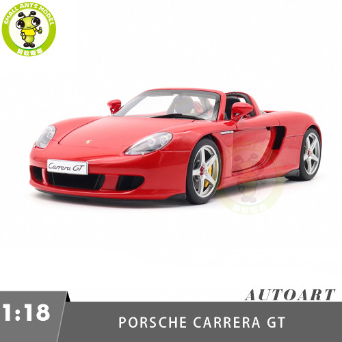 1/18 Porsche Carrera GT AUTOart 78044 Red Diecast Model Car Gifts For Friends