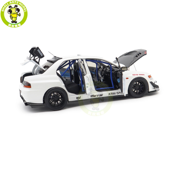 1/18 Mitsubishi Lancer EVO IX 9 MR FQ-360 JDM Super A  Diecast Model Toy Car Gifts For Father Friends
