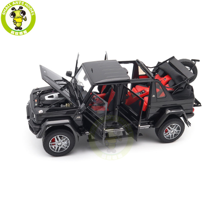 1/18 Mercedes-Maybach G650 G Class Landaulet 2017 W463 Almost Real 820212 Diecast Model Toy Cars Gifts For Boyfriend Father Husband