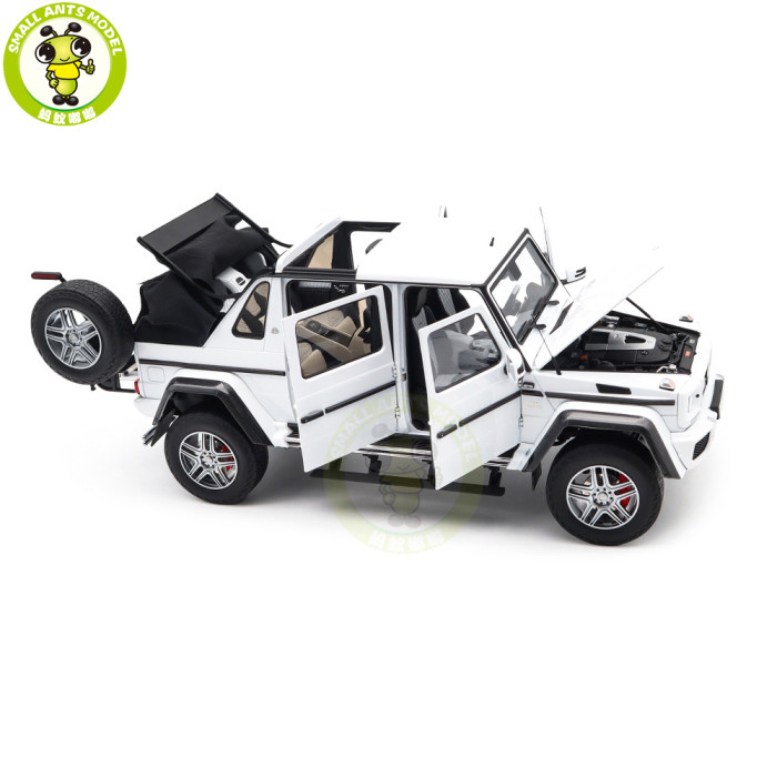 1/18 Mercedes-Maybach G650 G Class Landaulet 2017 W463 Almost Real 820213 Diecast Model Toy Cars Gifts For Boyfriend Father Husband