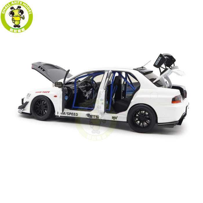 1/18 Mitsubishi Lancer EVO IX 9 MR FQ-360 JDM Super A  Diecast Model Toy Car Gifts For Father Friends