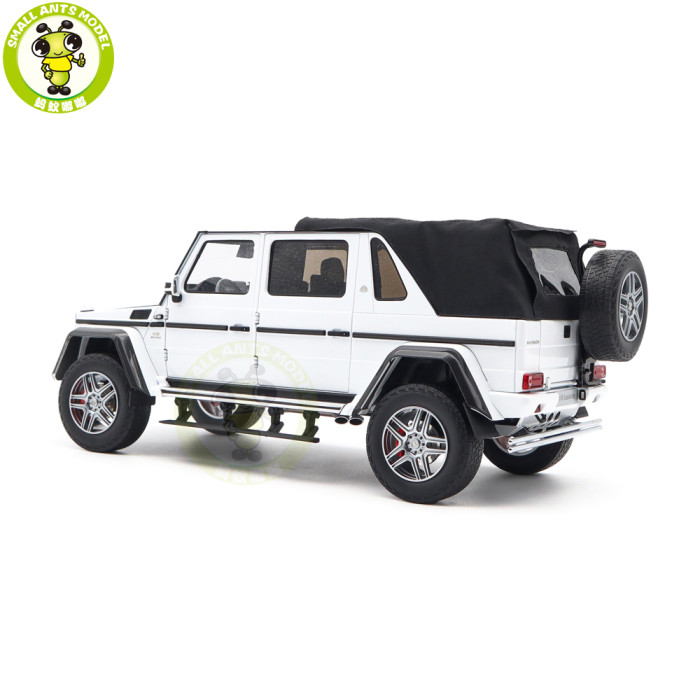 1/18 Mercedes-Maybach G650 G Class Landaulet 2017 W463 Almost Real 820213 Diecast Model Toy Cars Gifts For Boyfriend Father Husband