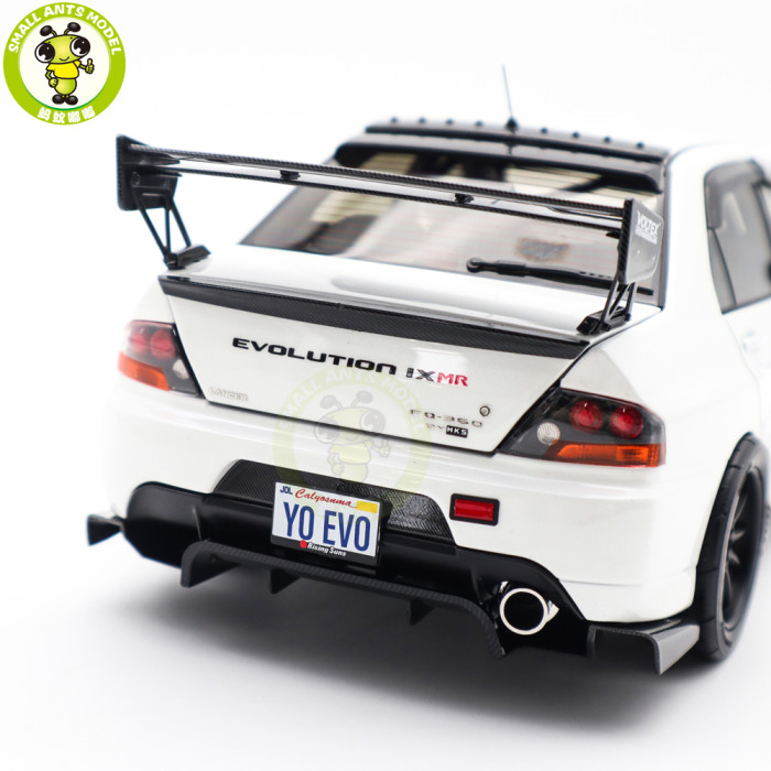 1/18 Mitsubishi Lancer EVO IX 9 MR FQ-360 JDM Super A  Diecast Model Toy Car Gifts For Father Friends