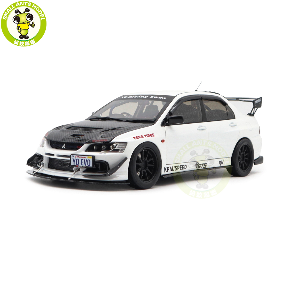 1/18 Super A Mitsubishi Lancer Evolution IX 9 Blue Diecast Model Toy Car Gifts | UK